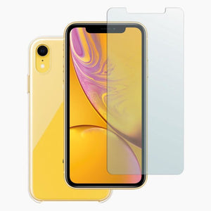Custodia + Screenprotector per iPhone XR ricondizionato - Trasparente