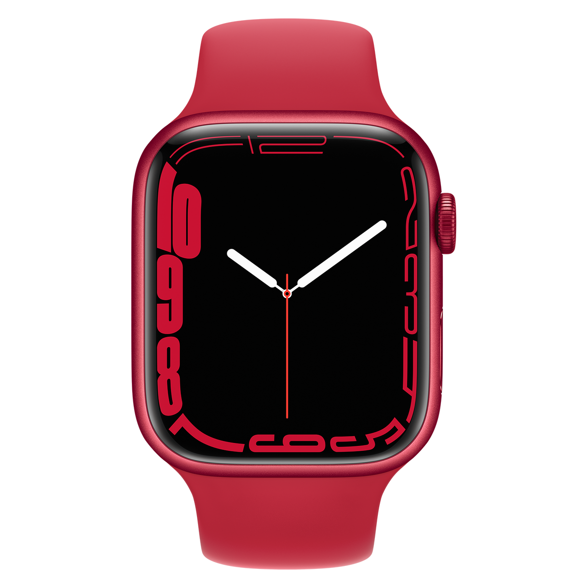 Apple-Watch-Series-7-45mm-Rood-Aluminium-Rood-Sportband-2