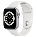 Apple-Watch-Series-6-40mm-Zilver-Aluminium-Wit-Sportband