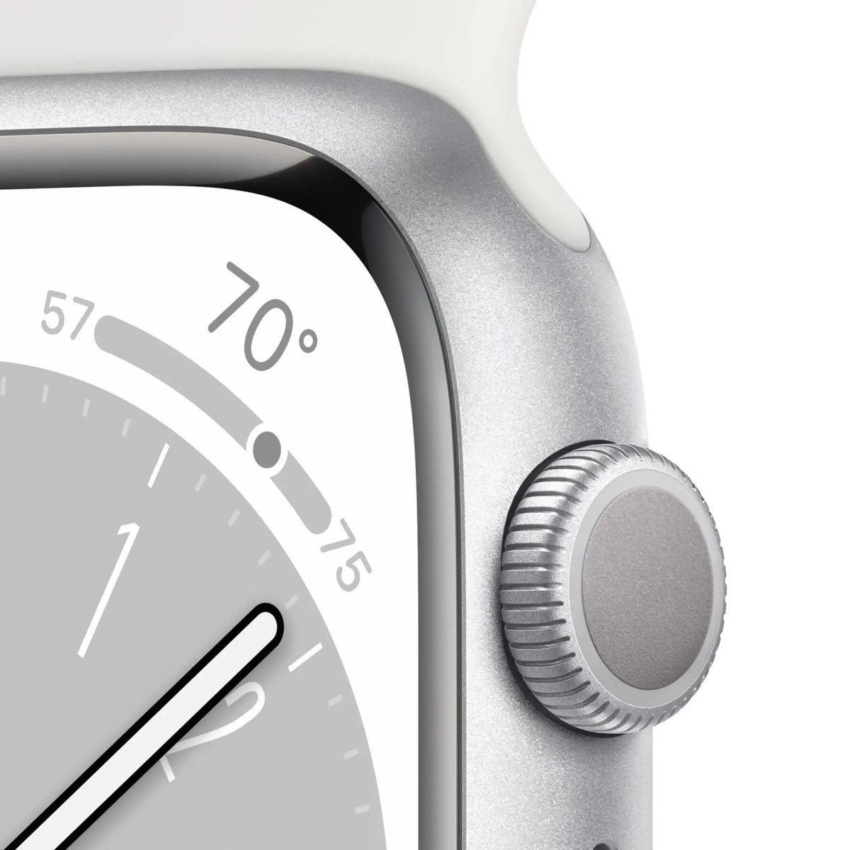 Apple-Watch-Series-8-Zilver-Aluminium-Wit-Sportband-3