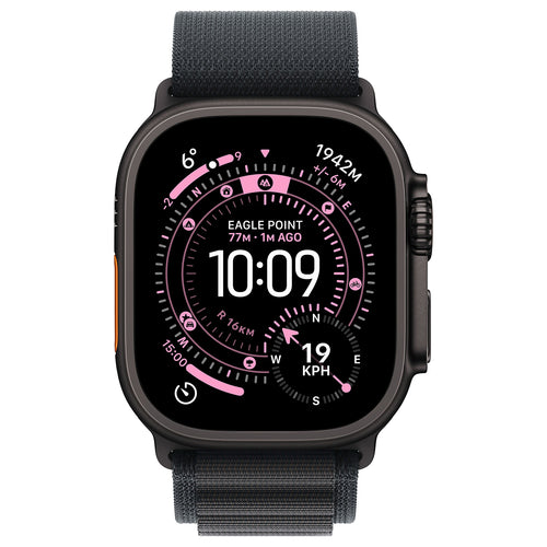 Apple Watch Ultra 3 5G Zwart - Alpine band Zwart