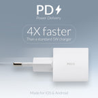Caricabatterie USB-C 20W ricondizionato con PD & MFi Lightning Cable 1.2m - foto 10