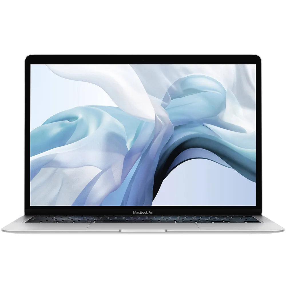 MacBook Air 13 inch i5 1.6 8th gen 8 GB / 128 GB (QWERTZ/TEDESCO) argento ricondizionato