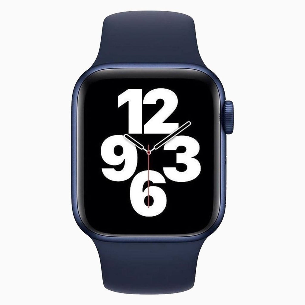 Cinturino Apple Watch 40mm / 41mm Sport blu ricondizionato - fronte