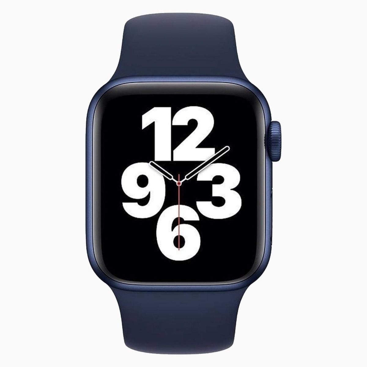 Cinturino Apple Watch 40mm / 41mm Sport blu ricondizionato - fronte