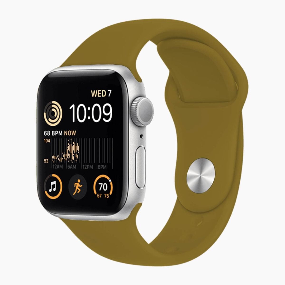 Cinturino Apple Watch ricondizionato 40mm / 41mm Sport oro - lato