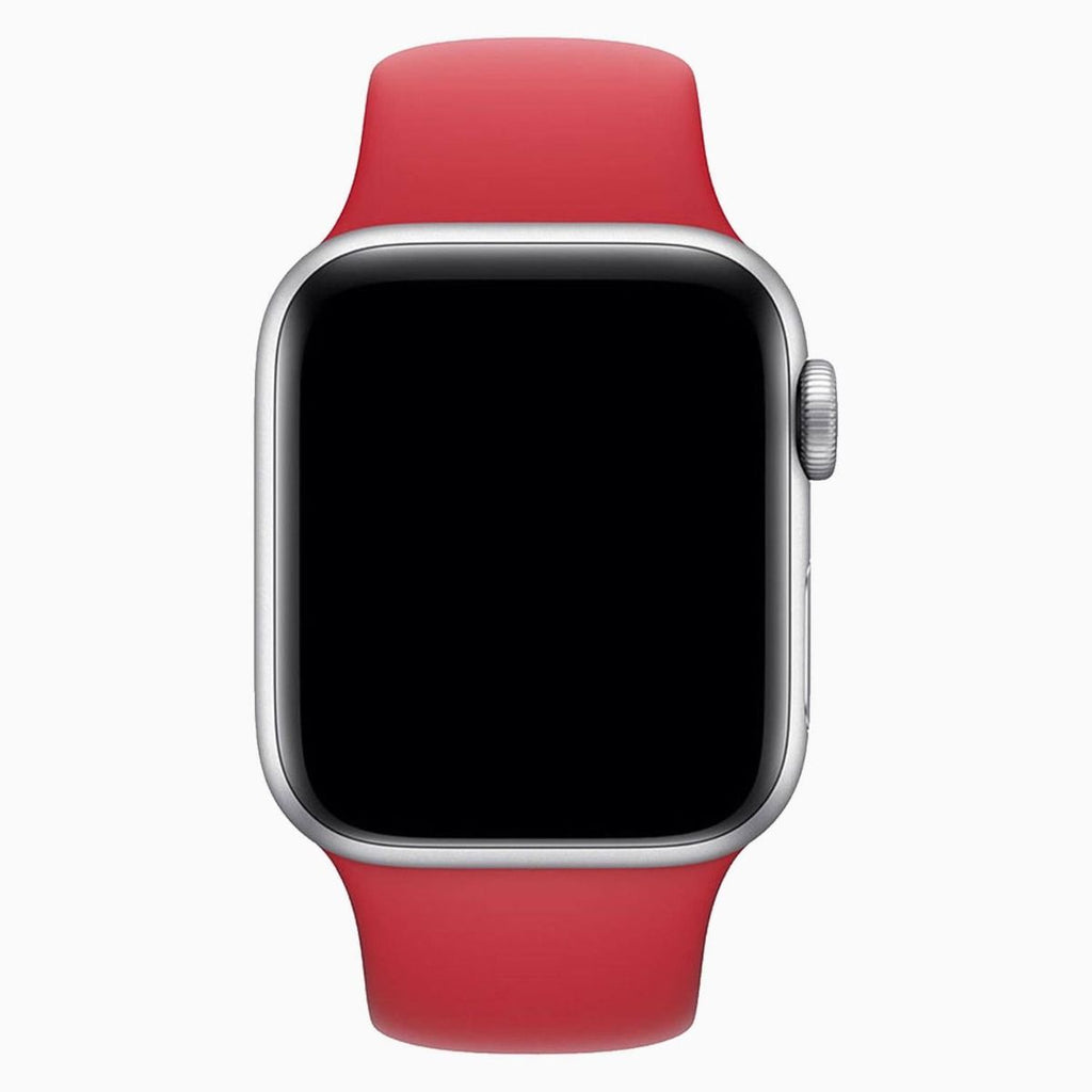 Cinturino Apple Watch ricondizionato 40mm / 41mm Sport rosso - fronte
