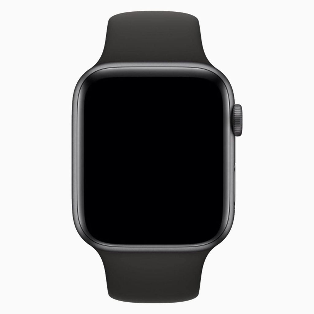 Cinturino Apple Watch ricondizionato 40mm / 41mm Sport nero - fronte