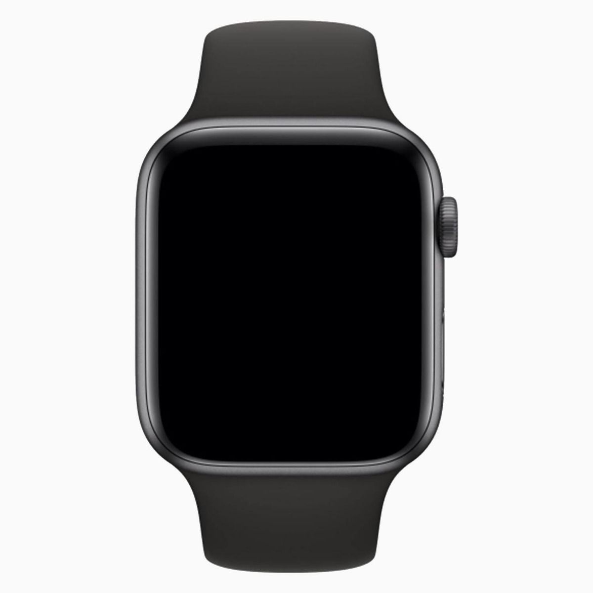 Cinturino Apple Watch ricondizionato 40mm / 41mm Sport nero - fronte
