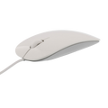 LMP Easy Mouse a cavo elegante 2in1 USB-C & USB-A - Bianco