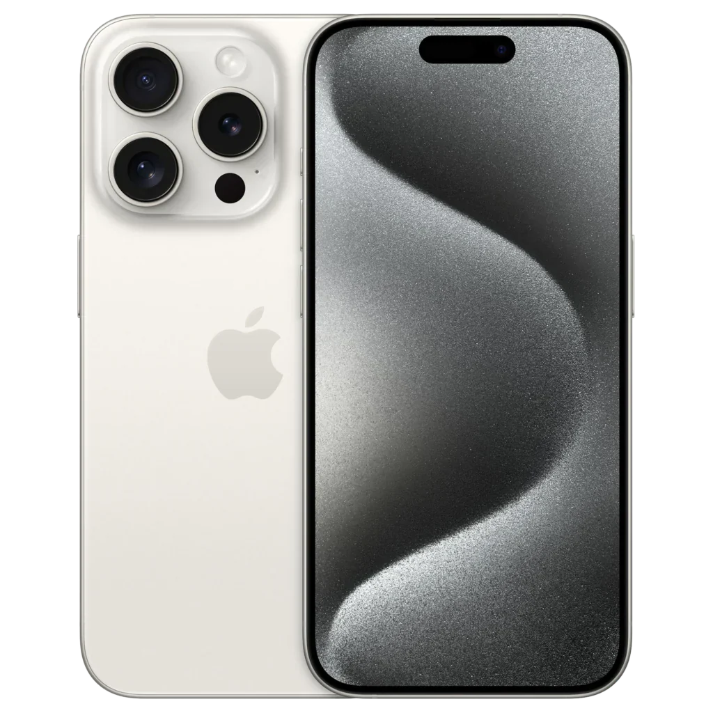 iPhone 15 Pro ricondizionato 1tb Titanium bianco - foto 3