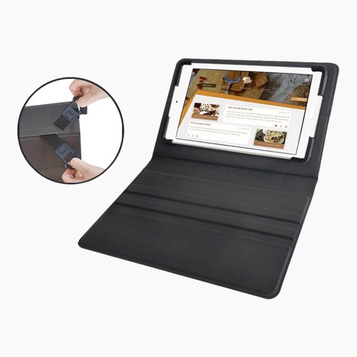 Cover universale ricondizionato per iPad 9-11 inch nero - fronte
