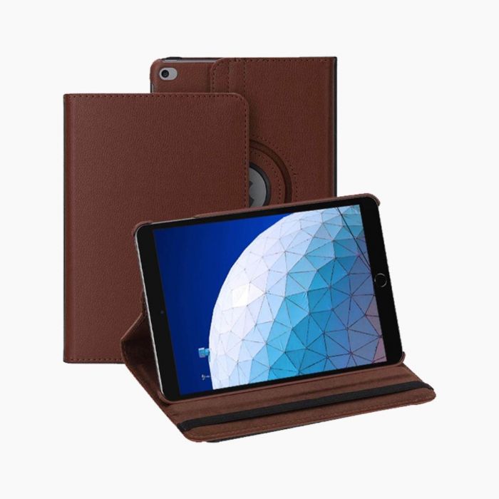 custodia girevole per iPad Air 3 e 10.5" Pro 2017 - marrone