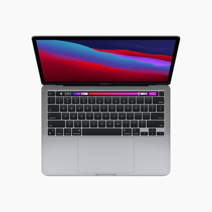 MacBook Pro Touchbar 13 inch i7 2.3 32 GB / 512 GB space grey ricondizionato - fronte - foto 2