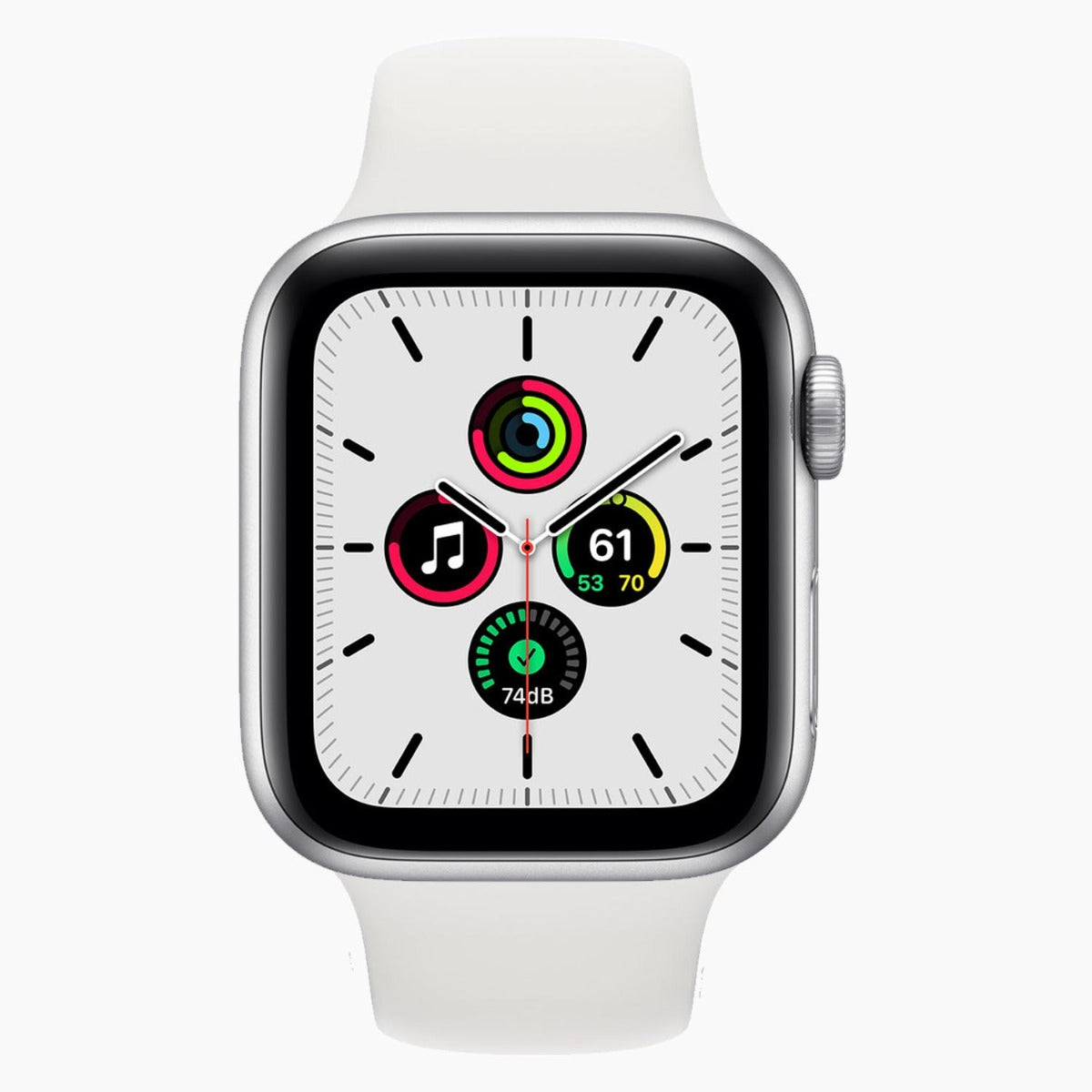 Apple Watch SE 2020 GPS 40 mm ricondizionato argento - parte anteriore