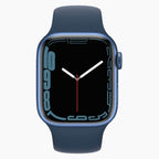 Apple Watch Series 7 41 mm blu ricondizionato - fronte