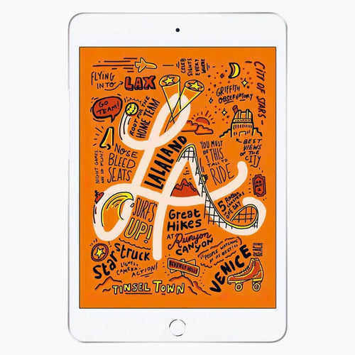 iPad Mini 5 ricondizionato 64 GB argento - parte anteriore