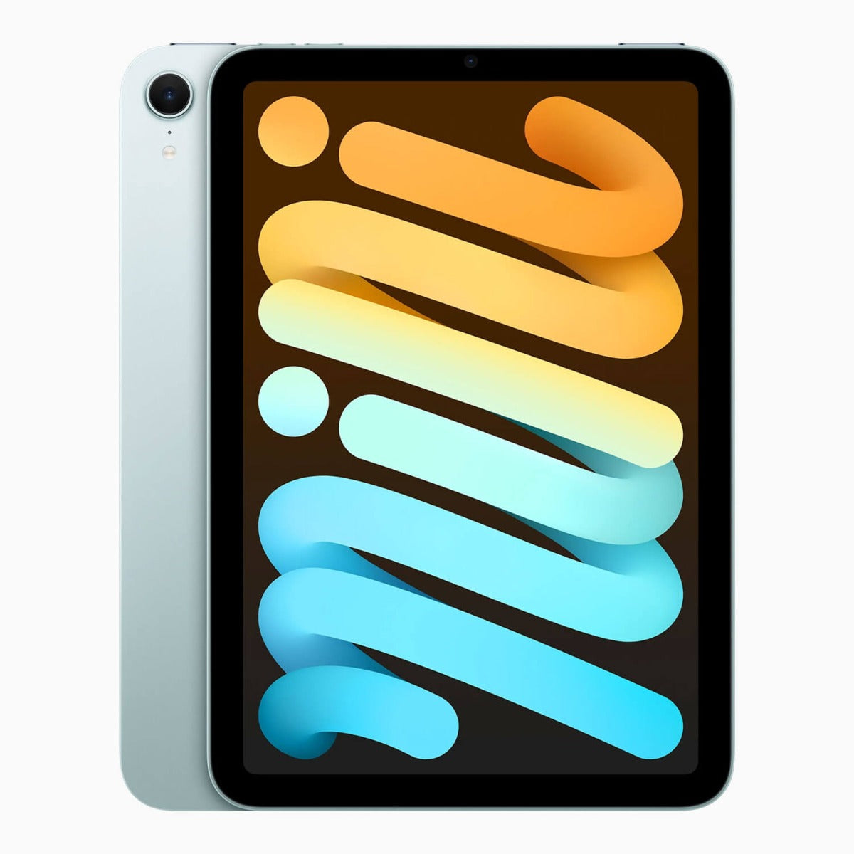 iPad mini 7 ricondizionato 256 GB blu - parte anteriore