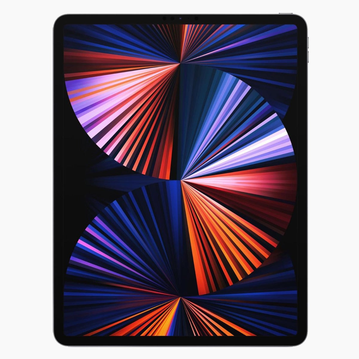 iPad Pro 12.9 256 GB 5G (2021) ricondizionato grigio siderale - parte anteriore