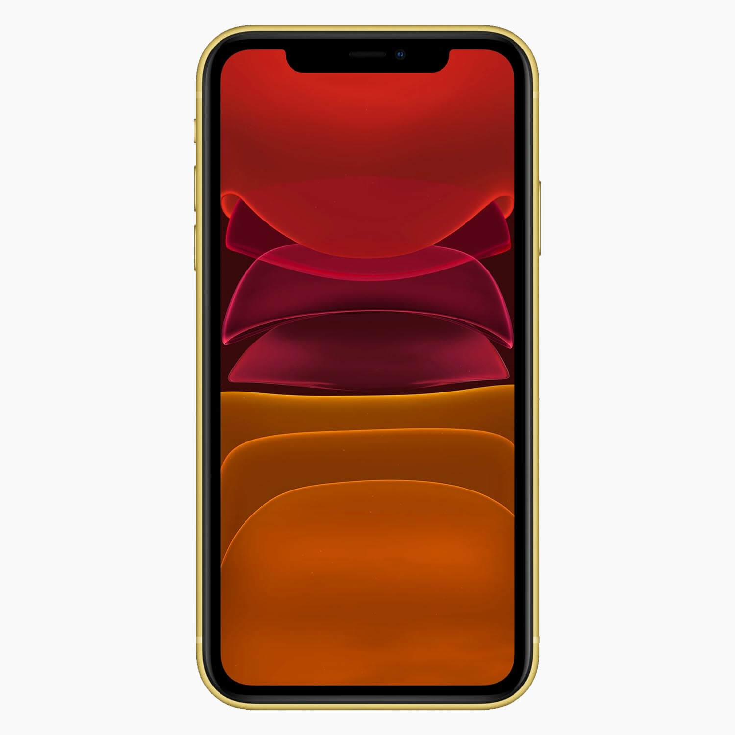 iPhone 11 ricondizionato 64 GB giallo - parte anteriore