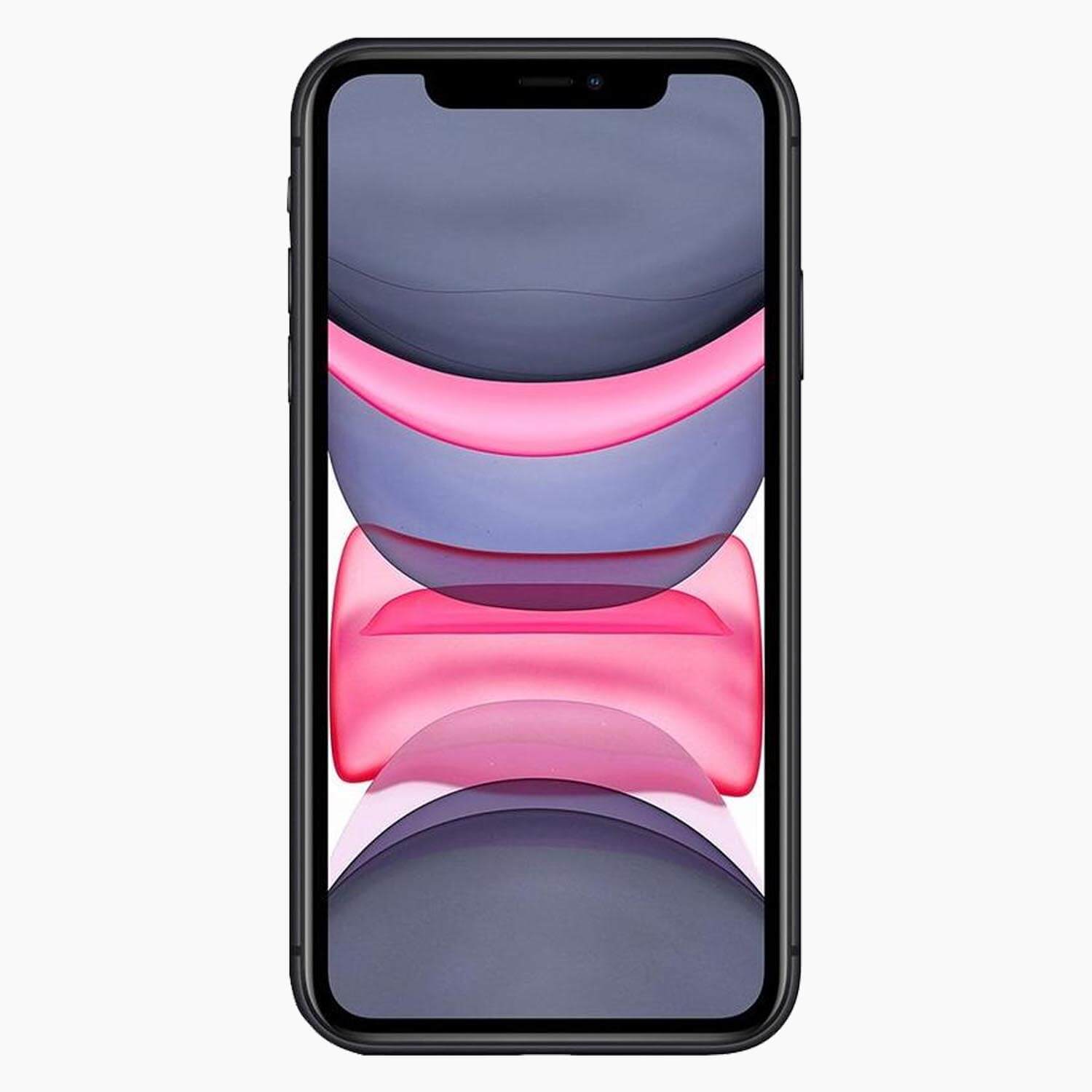 iPhone 11 ricondizionato 64 GB nero - parte anteriore