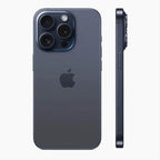 iPhone 15 Pro ricondizionato 256 GB Titanium blu - lato