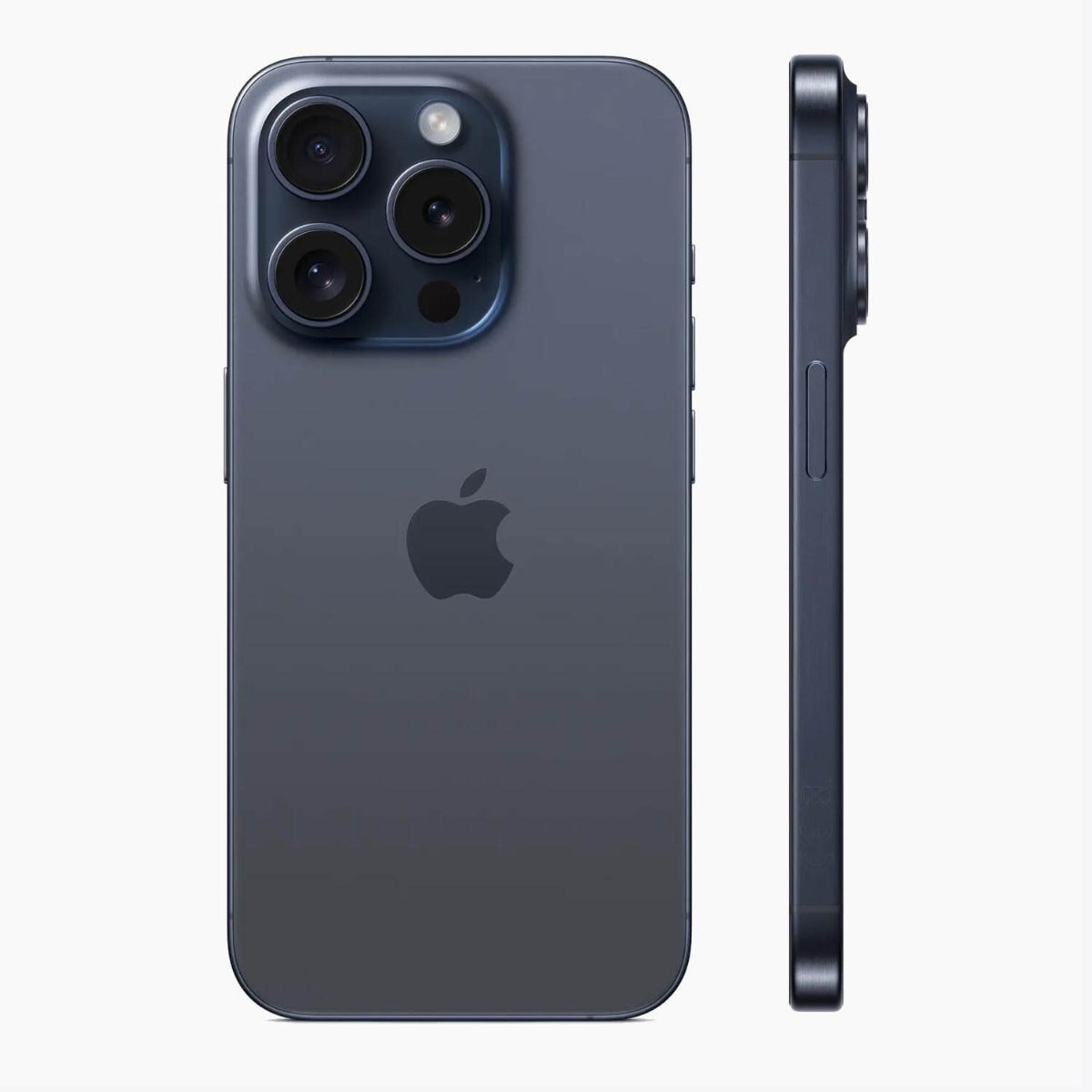 iPhone 15 Pro ricondizionato 256 GB Titanium blu - lato