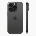 iPhone 15 Pro 128 GB titanio nero ricondizionato - vista laterale