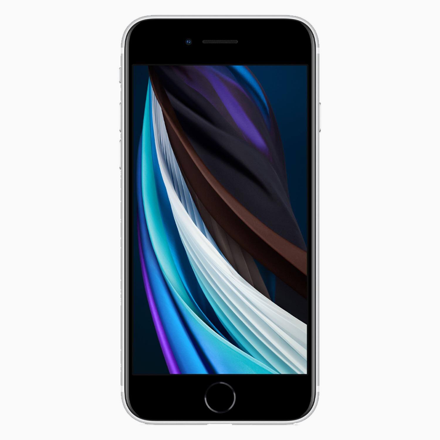 iPhone SE 2020 ricondizionato 128 GB bianco - vista frontale