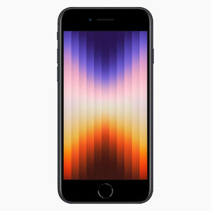 iPhone SE 2022 ricondizionato 64 GB nero - parte anteriore