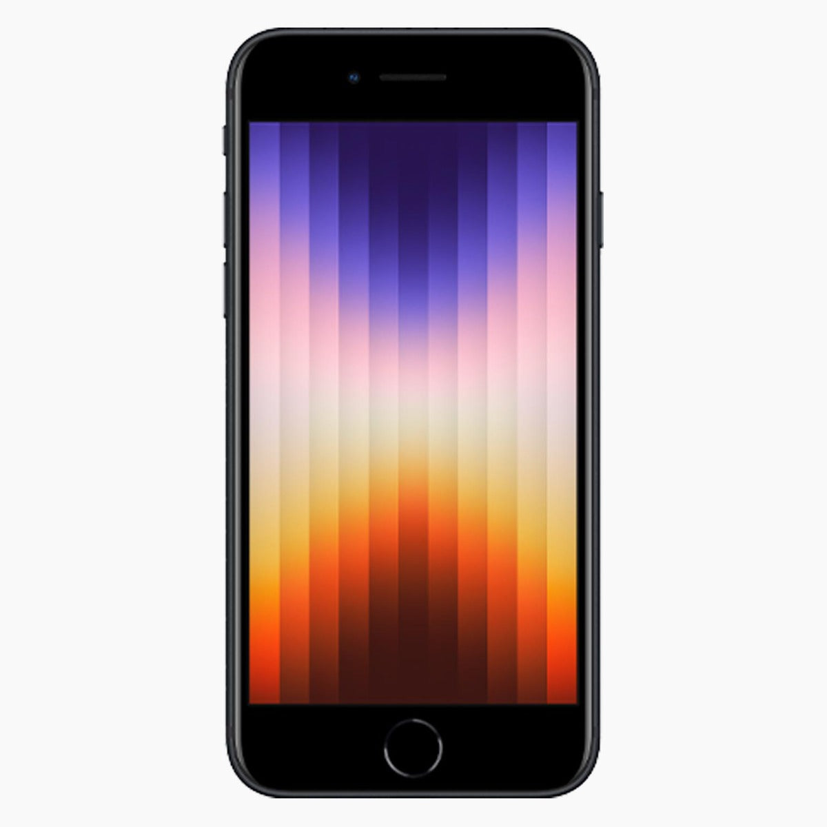 iPhone SE 2022 ricondizionato 64 GB nero - parte anteriore