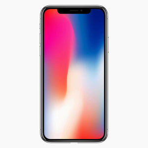 iPhone X ricondizionato 256 GB space grey - parte anteriore