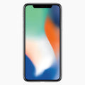 iPhone X ricondizionato 256 GB argento - parte anteriore