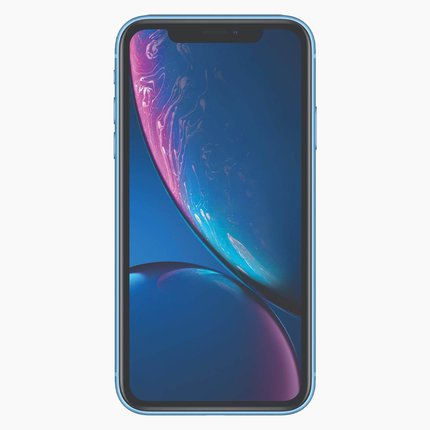 iPhone XR ricondizionato 64 GB blu - parte anteriore