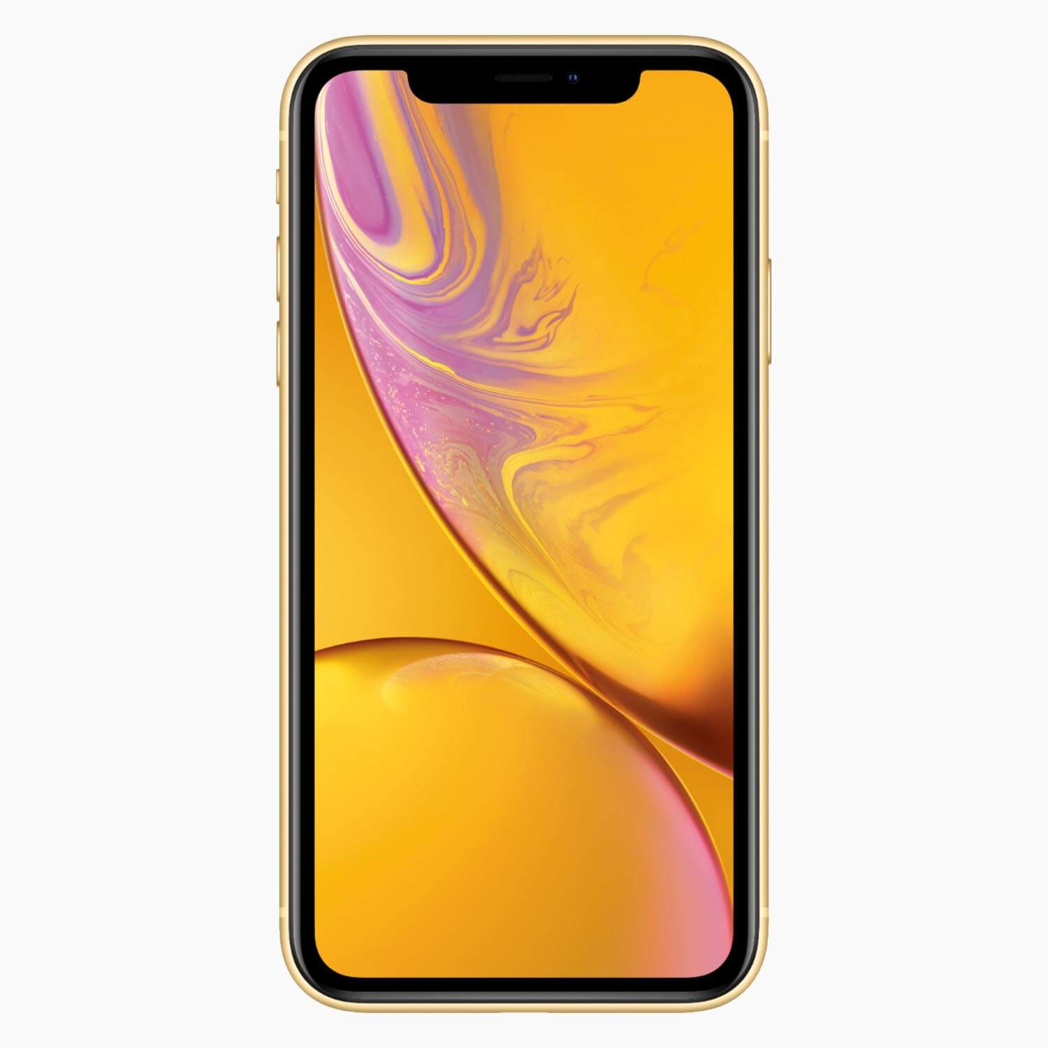iPhone XR ricondizionato 128 GB giallo - parte anteriore
