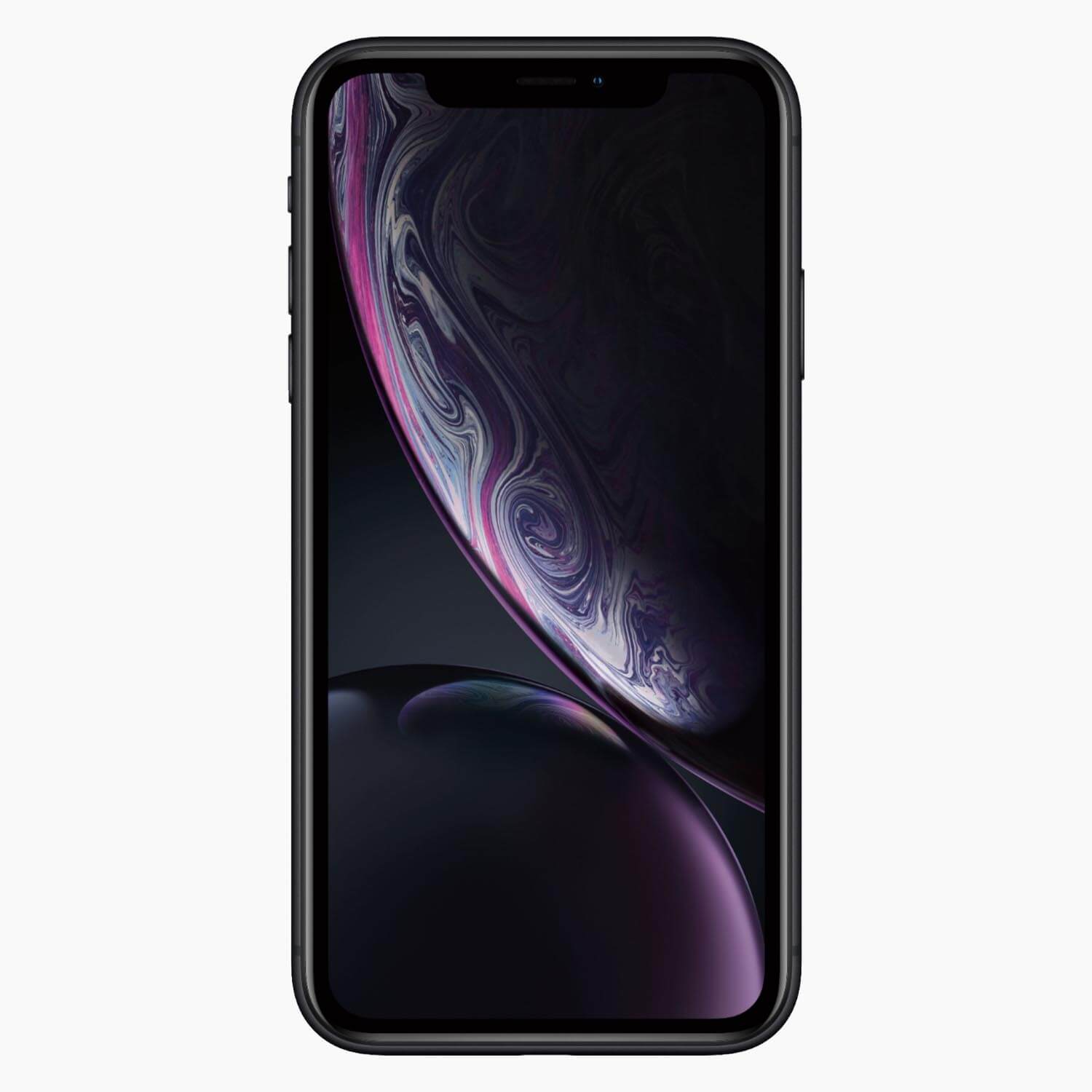 iPhone XR ricondizionato 64 GB nero - parte anteriore