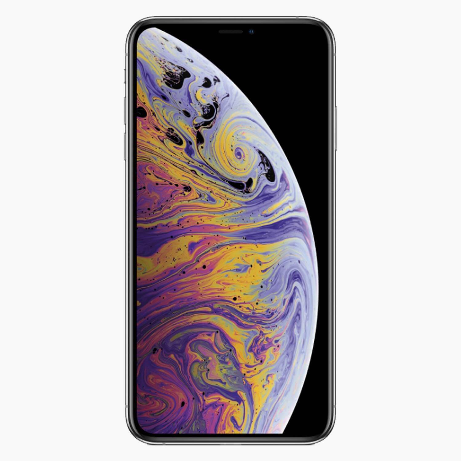 iPhone XS ricondizionato 64 gb argento - parte anteriore